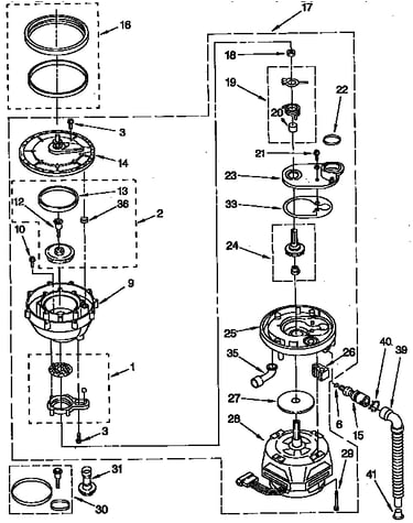 Pump and motor parts