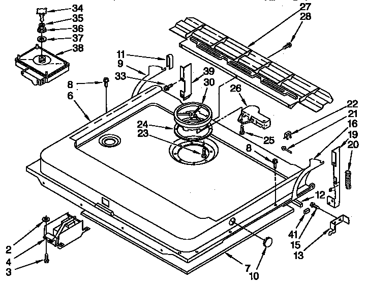 DOOR AND LATCH PARTS