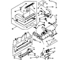Kenmore 1163082490C nozzle and moter parts diagram