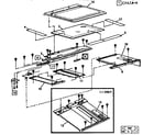 Xerox 5240 pl 7.2 platen and top covers diagram