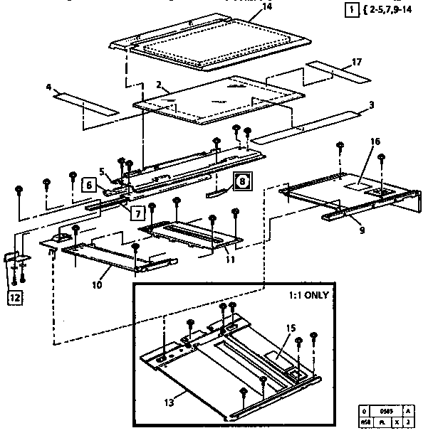 Pl 7.2 platen and top covers