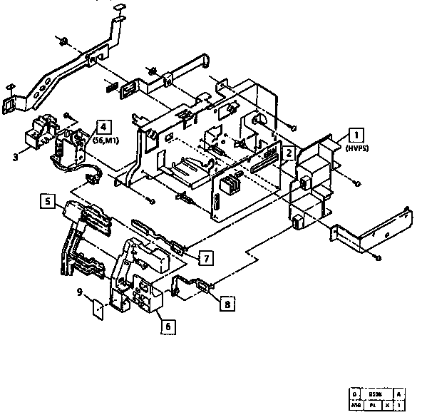 PL 6.2 5260 MAIN PWB AND HV PWB MODULE