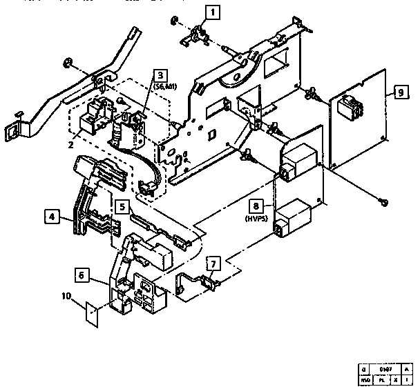 PL 6.1 5240 MAIN PWB AND HV PWB MODULE