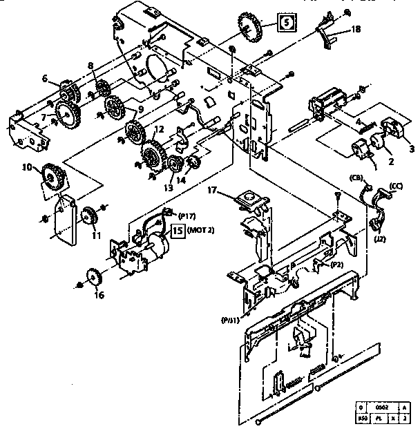 PL 1.4 5260 MAIN DRIVES (2 OF 2)