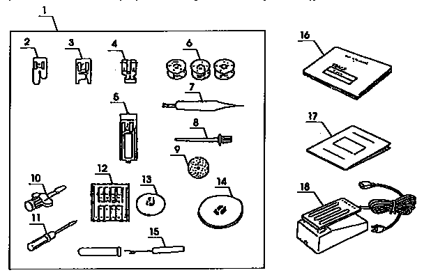 Attachment parts