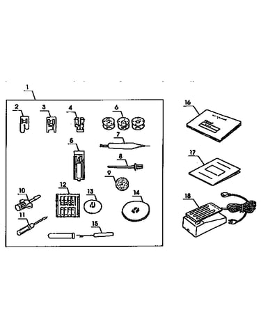 Attachment parts