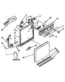 Frame and console parts