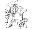 Kenmore 6651571593 tub assembly parts diagram