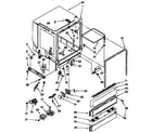 Kenmore 6651691192 tub assembly parts diagram