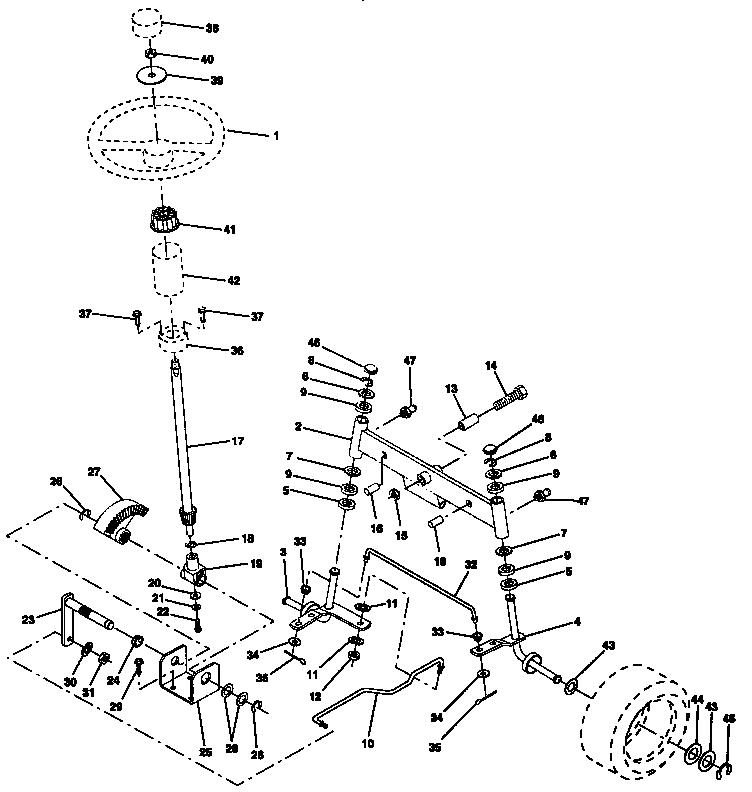 Steering assembly