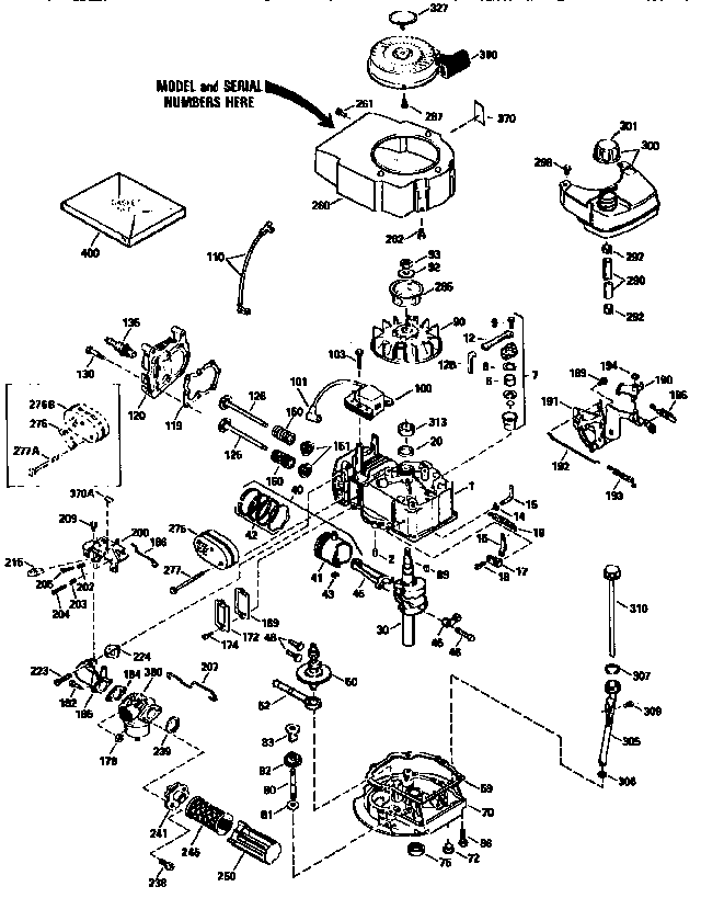 CRAFTSMAN 4-CYCLE ENGINE