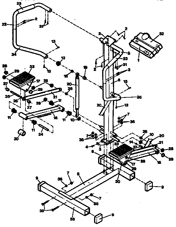Exploded drawing