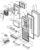 Refrigerator door
