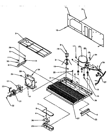 Machine compartment