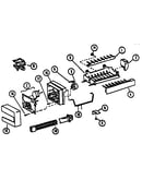 8 cube compact ice maker - assembly no. d7824702