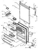 Refrigerator door