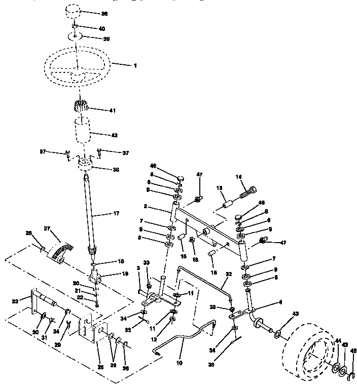 Steering assembly