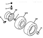 Craftsman 917255451 wheels & tires diagram