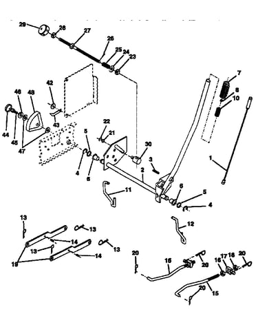 Mower lift