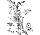 Craftsman 917255451 mower deck diagram