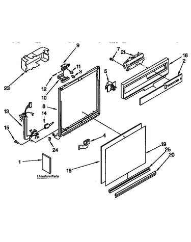 Frame and console parts