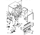 Kenmore 6651581593 tub assembly parts diagram