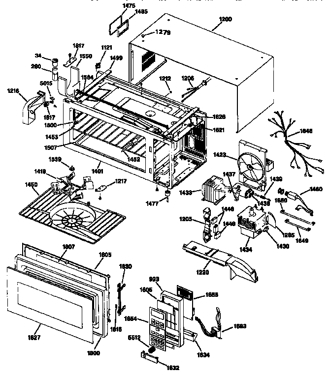 MICROWAVE PARTS