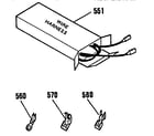 Kenmore 9117313191 wire harnesses and components diagram