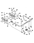 Top burner section