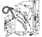 Kenmore 1163285290C hose and attachment parts diagram