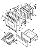 Door and drawer