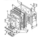 Whirlpool ET22DKXAW03 refrigerator door parts diagram