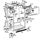 Kenmore 3639738712 cabinet parts diagram