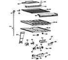 Kenmore 3639638712 compartment separator parts diagram
