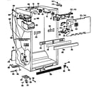 Kenmore 3639638582 cabinet parts diagram