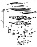 Compartment separator parts