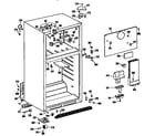 Kenmore 3639634281 cabinet parts diagram