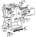 Kenmore 3639631585 cabinet parts diagram