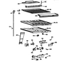 Kenmore 3639731715 compatrment separator parts diagram