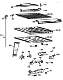 Compatrment separator parts