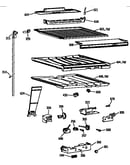 Compartment separator parts