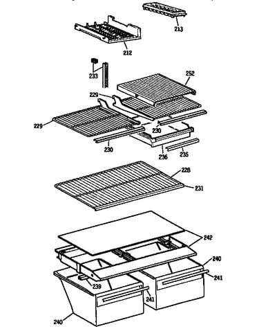 Shelf parts