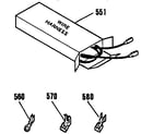 Kenmore 9114842994 wire harnesses and components diagram