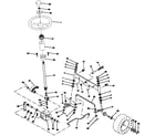 Craftsman 917254851 steering assembly diagram