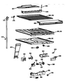 Compartment separator parts