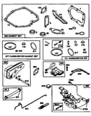 Carburetor bracket assembly and gasket set
