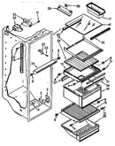 Refrigerator liner parts