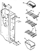 Freezer liner parts