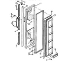Kenmore 1069530482 freezer door parts diagram