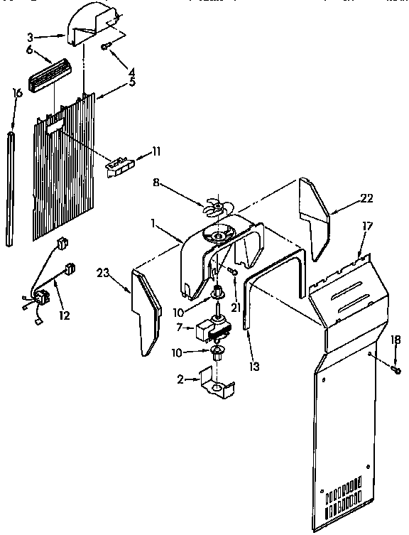 Air flow parts